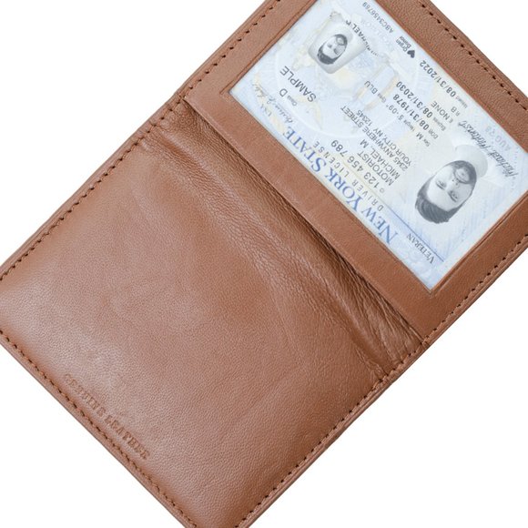 Bifold Men credit Card Holder Genuine Leather - Picture 4 of 7